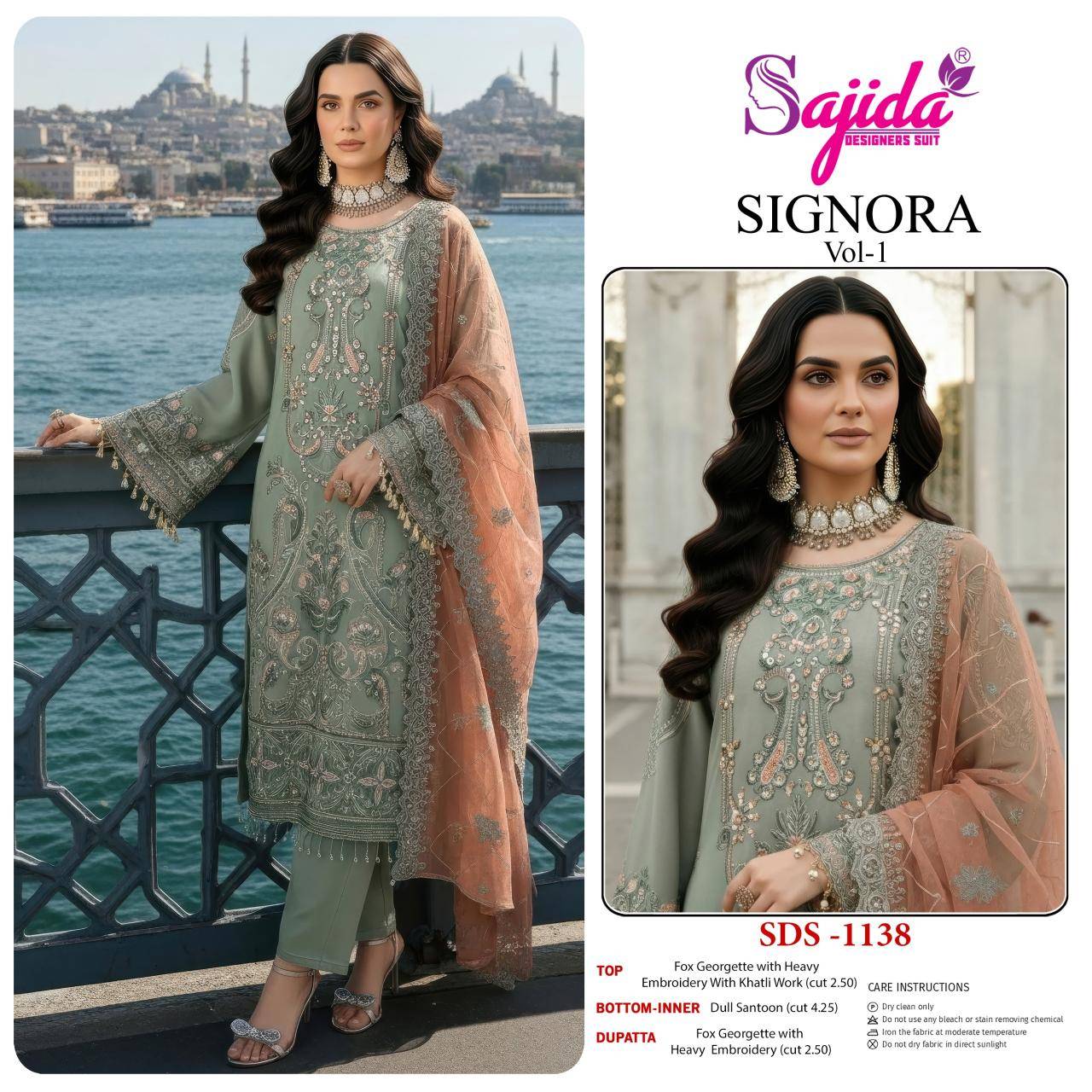 Sajida signora vol 1 Salwar Kameez manufacturers in delhi